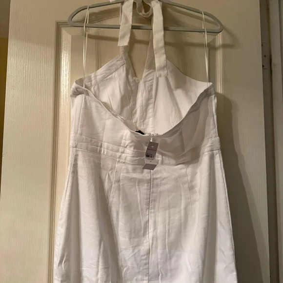 Ann Taylor White Backless Dress - Picture 2 of 6